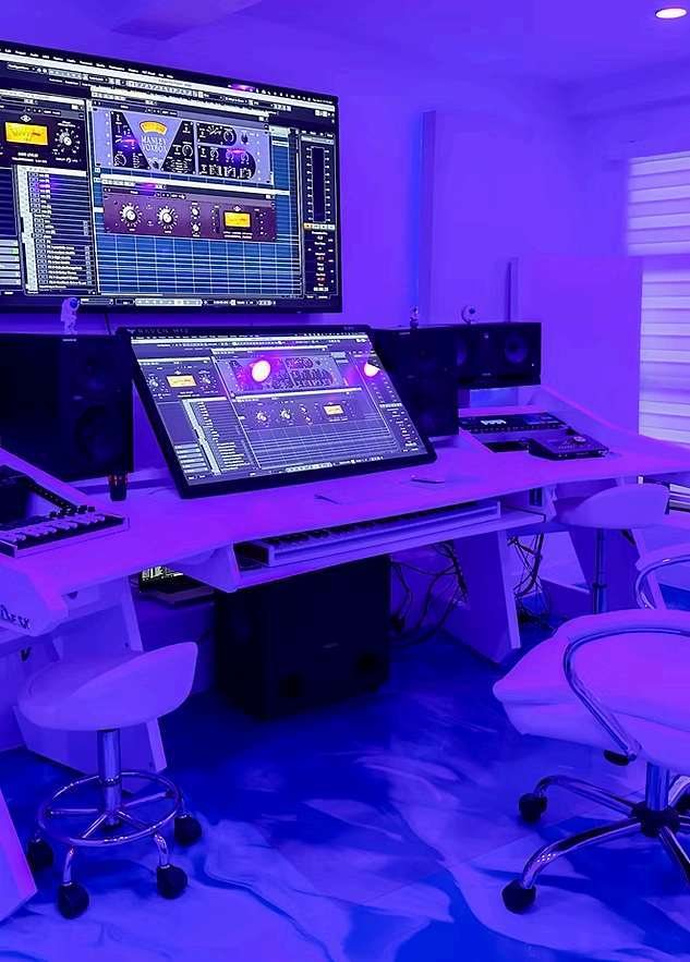 760 Media recording control room